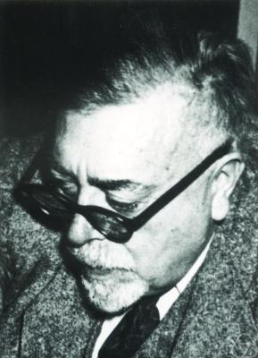 Fotografía en blanco y negro de Norbert Wiener